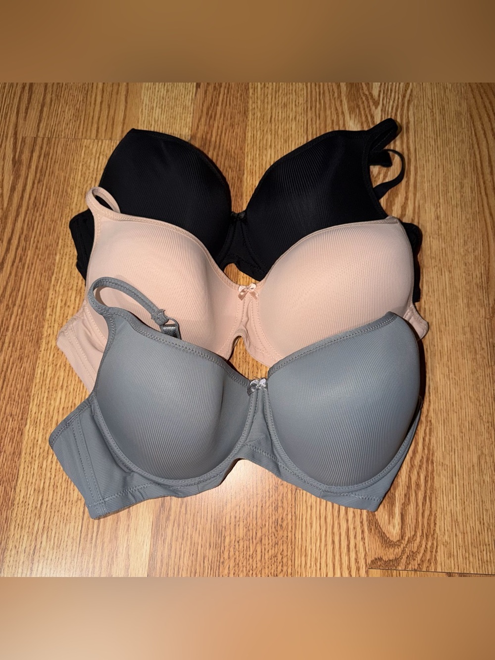 Everyday Comfort T-Shirt Bra - Black, Pink, Gray